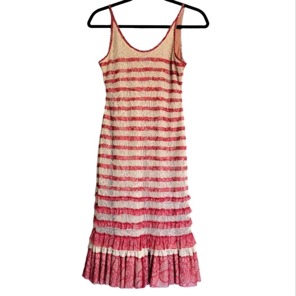 Byron Lars beauty mark lace dress